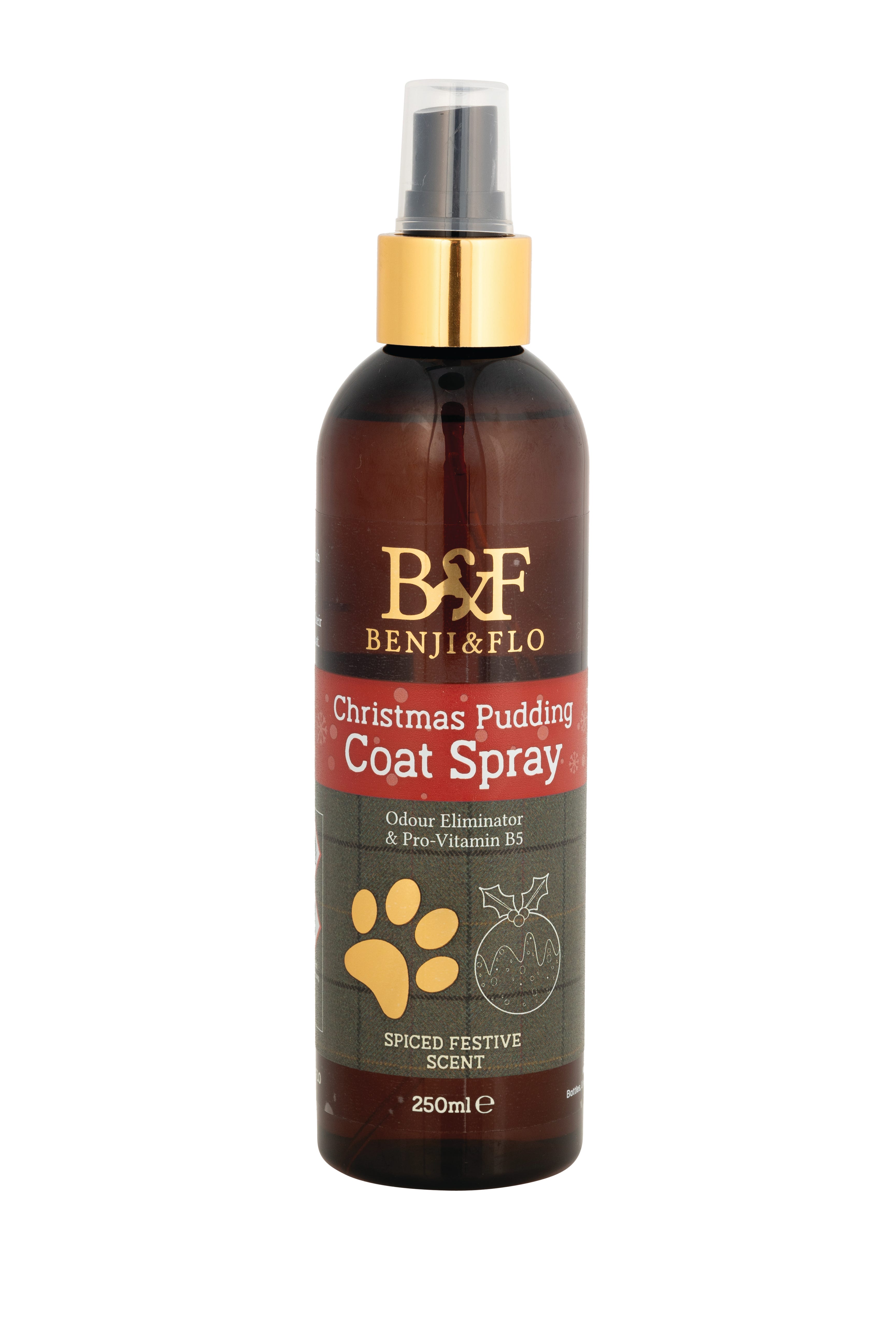 Benji &amp; Flo Christmas Pudding Coat Spray image 1